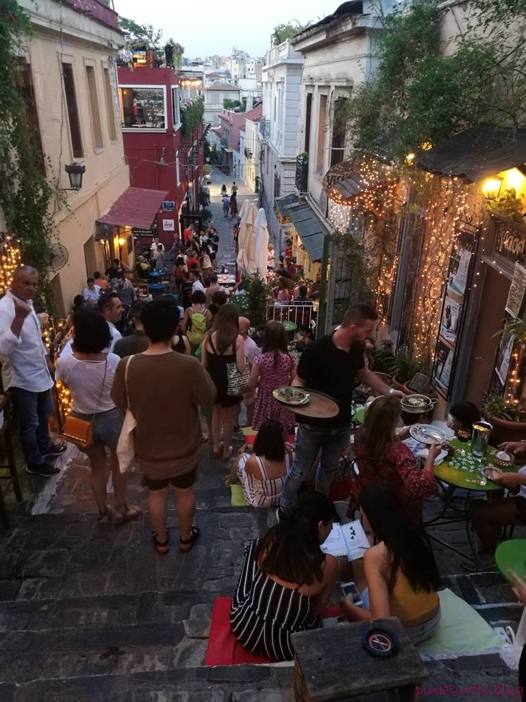 Restaurant de la Plaka, Athènes @pink.turtle.blog